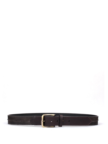 کمربند مردانه غیر رسمی چرم و کتان