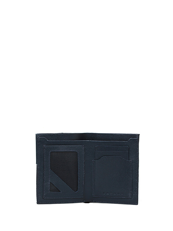 کیف پول دو دکمه نیم کتی کروکو