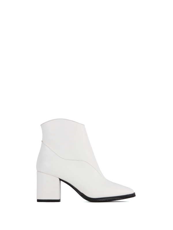 بوت پاشنه دار زیپی