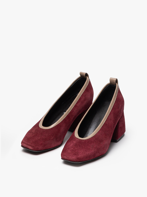 پامپ زنانه پاشنه حجمی