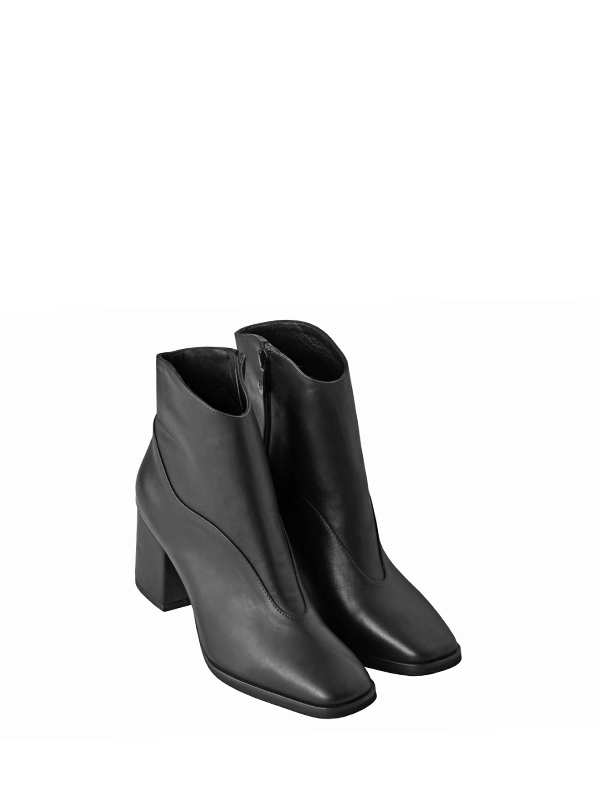 بوت پاشنه دار زیپی شبرو