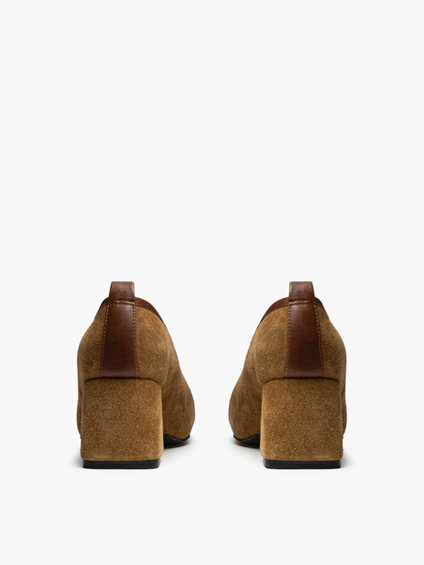 پامپ زنانه پاشنه حجمی