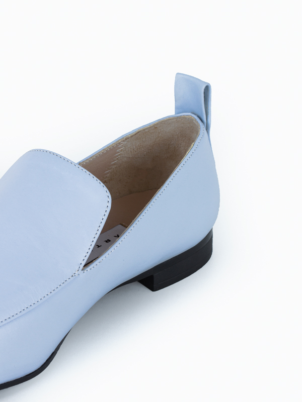 کفش تخت زنانه  آبی کمرنگ