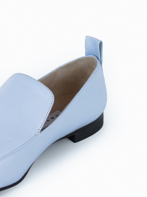 کفش تخت زنانه  آبی کمرنگ