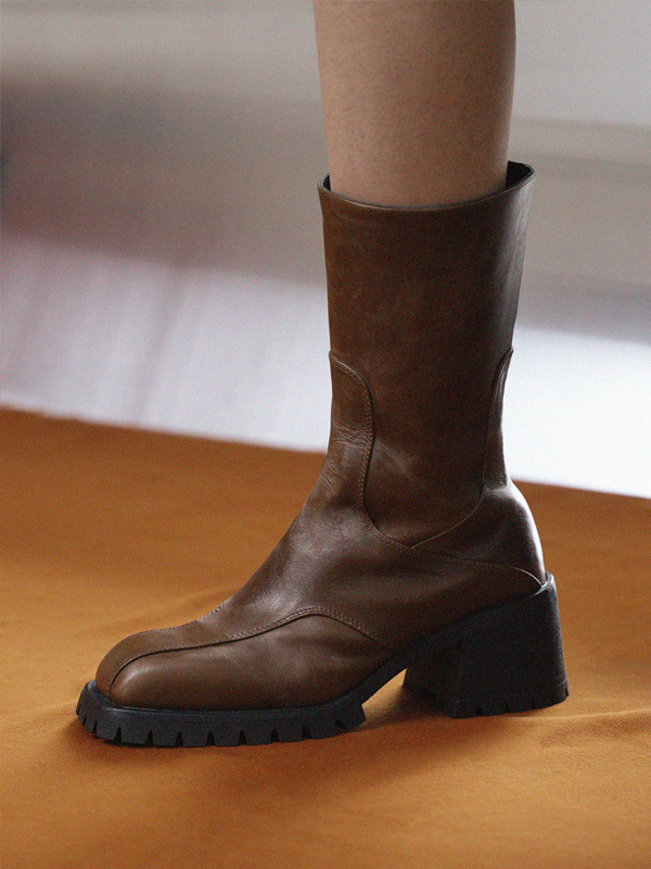 بوت نروژی ساق کشی زیپدار