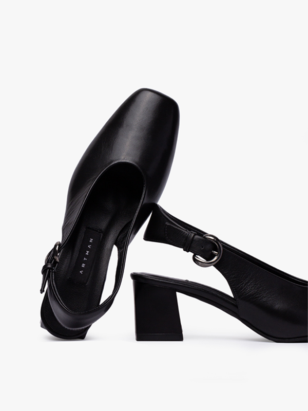 پامپ پشت باز دهنه باریک سگک دار