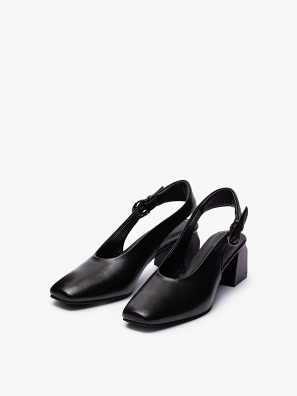 پامپ پشت باز دهنه باریک سگک دار