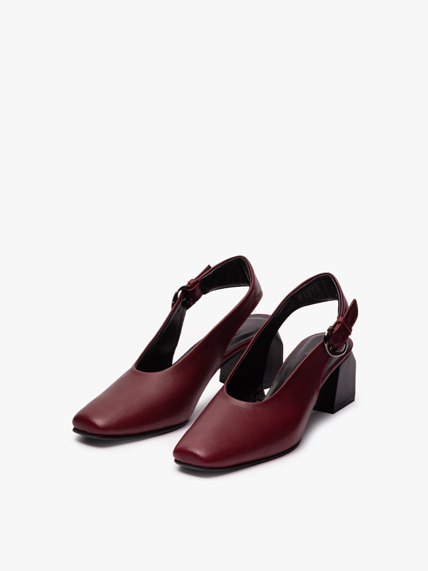 پامپ پشت باز دهنه باریک سگک دار