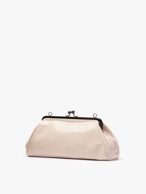 کلاچ دوشی زنانه کاراملی