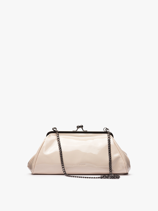 کلاچ دوشی زنانه کاراملی