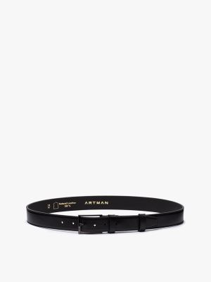 کمربند 3.5 سانت مشکی 3501