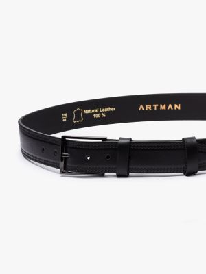 کمربند 3.5 سانت مشکی 3502