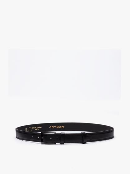 کمربند 3.5 سانت مشکی 3502