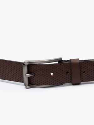 کمربند 3.5 سانت قهوه ایی سوزنی A