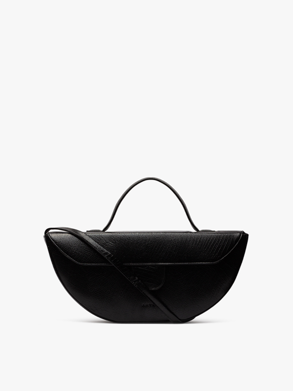 کیف دستی زنانه مشکی لیزارد